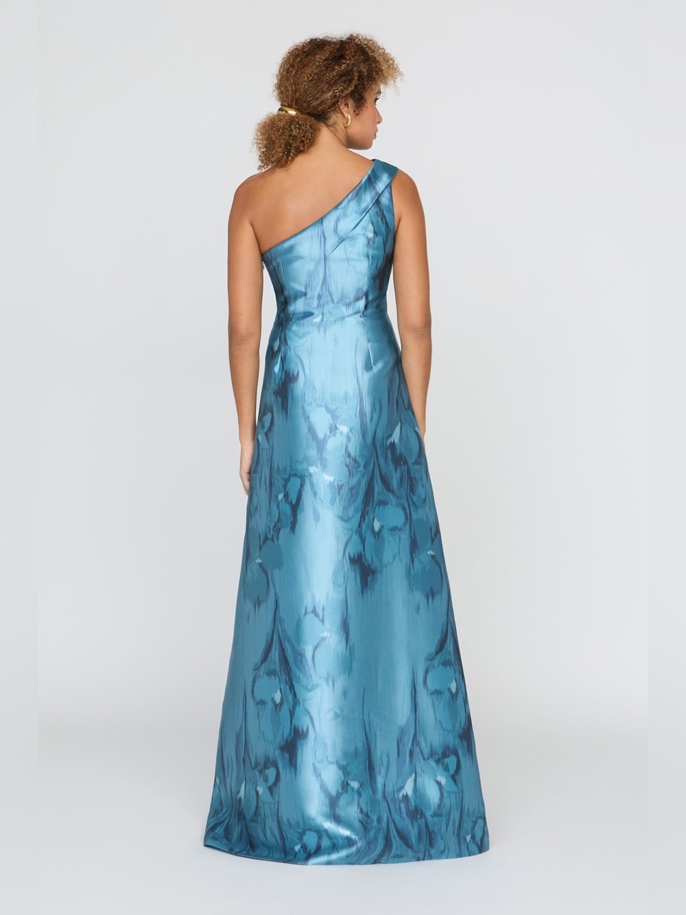NEW KAY UNGER Faith Gown in Spring Aqua Size 18 - Picture 12 of 15